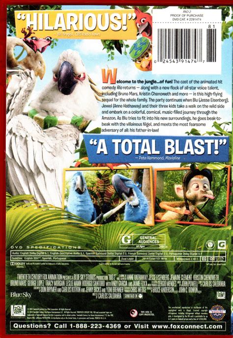 Rio 2 (2014) : 20th Century Fox .